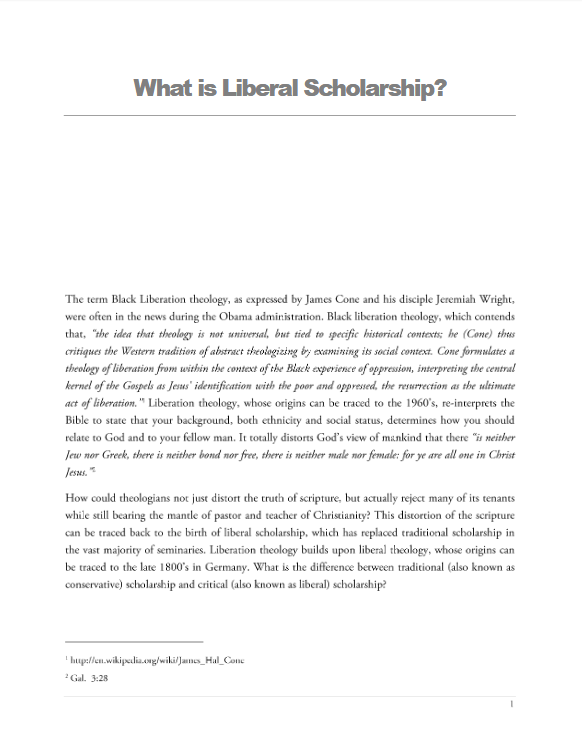 cover image for download what is liberal scholarship